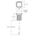 LED verstecken einen LED Blitzer | R65 | amber | 12-24v | ED9040A – Bild 2