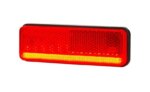 LED Positionsleuchte neonrot | 12-24v | 50cm. Kabel | MV-3200R