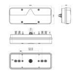 Links | LED-Anhängerbeleuchtung | dynamisches Blinklicht | 9-36v | 7-PIN | VC-1011B7 – Bild 4