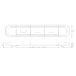 LED Leuchtbalk | R65 | 1103mm | 10-30v | komplett blinkend | EQBT1103R65A – Bild 10