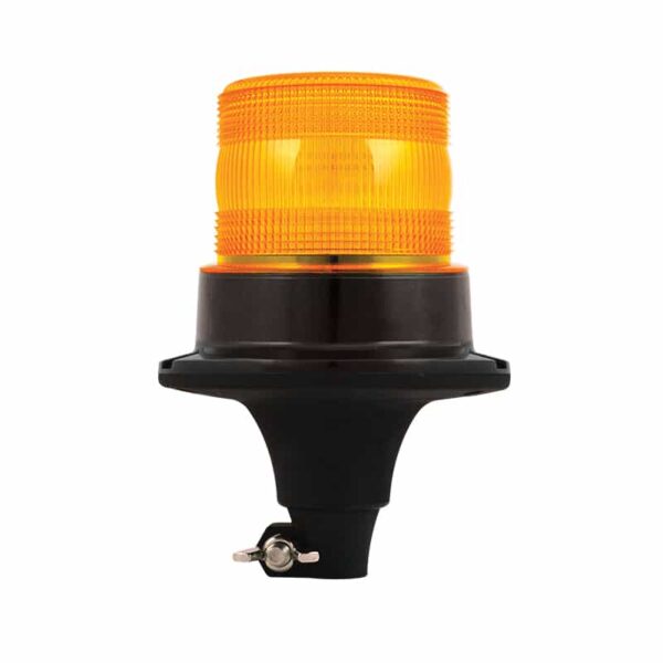 R10 LED Rundumleuchte 10 - 30v mit PC Flexi-DIN-Sockel