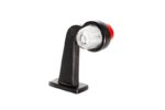 LED Begrenzungsleuchte rechts rot-weiß 12-24v 30cm Kabel – Bild 2