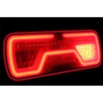 Links | LED Rücklicht | dynamisches Blinklicht | 12-24v | 200cm. Kabel | VC-2001 – Bild 6