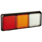 LED Rücklicht mit schwarzem Rand | 12-24v | 40cm Kabel | 100BRAWME