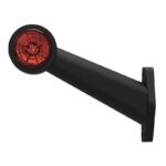Links | LED Begrenzungsleuchte | abgewinkelter Griff | 12-24v | 1,5mm². Stecker | M10BV-521RW – Bild 2