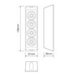 LED Blitzer 4 LEDs | rot | 10-30v | LED4DVR – Bild 2