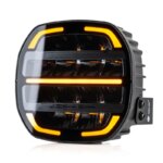 LED Fernscheinwerfer darklook/schwarz 12-24v / 14.000lm – Bild 2