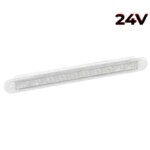 LED Rückfahrlicht slimline transparente Linse | 24v 40cm. Kabel | 235W24E
