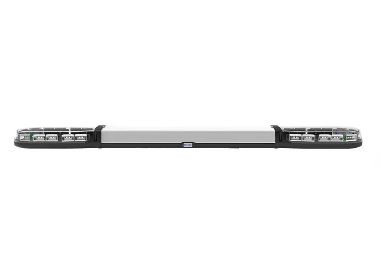 LED amber | 13 Serie | ECE-R65 amber | transparent | weißes Zentrum | 1500mm | 24 LE | 13-01014-E