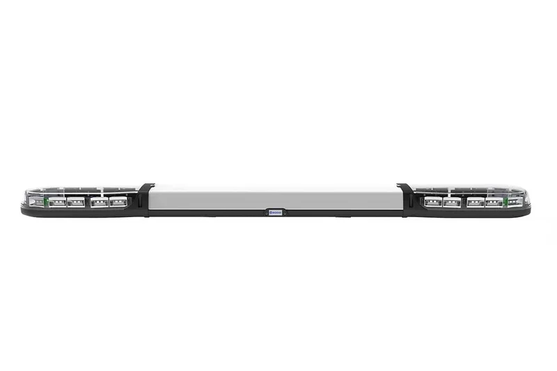 LED amber | 13 Serie | ECE-R65 amber | transparent | weißes Zentrum | 1500mm | 24 LE | 13-01014-E