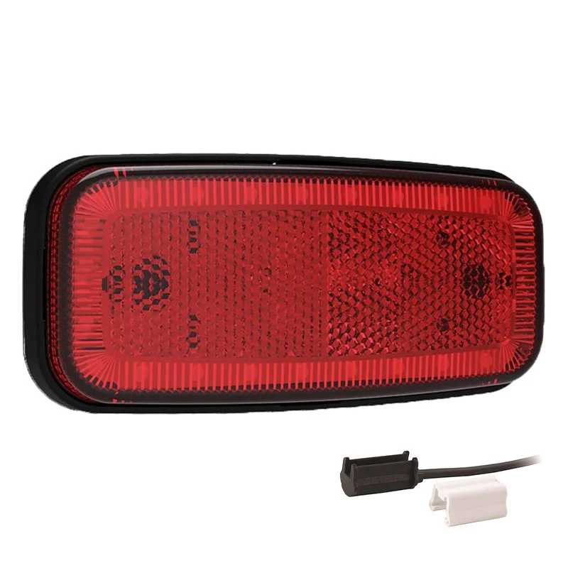 LED Positionsleuchte rot | 12-24v | 1.5mm². Stecker | MV-1220R