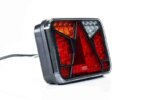 Links | LED Rücklicht mit Kennzeichenleuchte | 12-24v | 7-Funktionen | 100cm. Kabel | VC-4511 – Bild 2