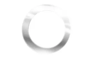 Verchromter Ersatzring für Lampen VC-4900 serie | VAC-4900
