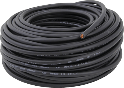 Batteriekabel | Schwarz | 1 x 16mm² | Neopren | 100m