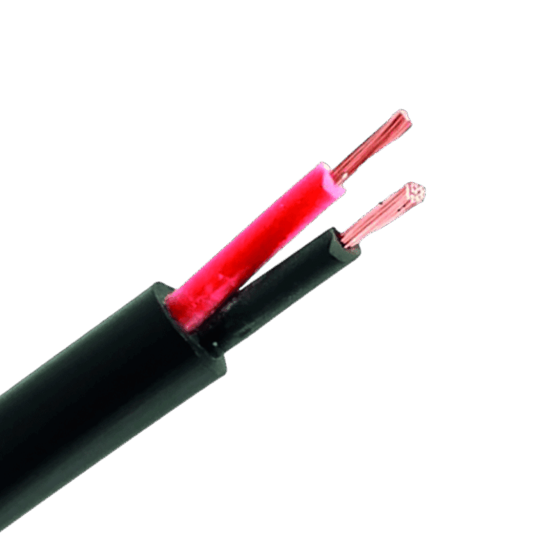 75mm² | schwarz-rot | rund | 100m