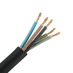 00mm² | schwarz-braun-blau-gelb|grün-grün | 100m