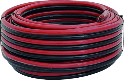 Zwillingskabel | Rot-Schwarz | 2 x 16mm² | 100m
