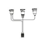 150cm Kabel mit 15P Bajonett