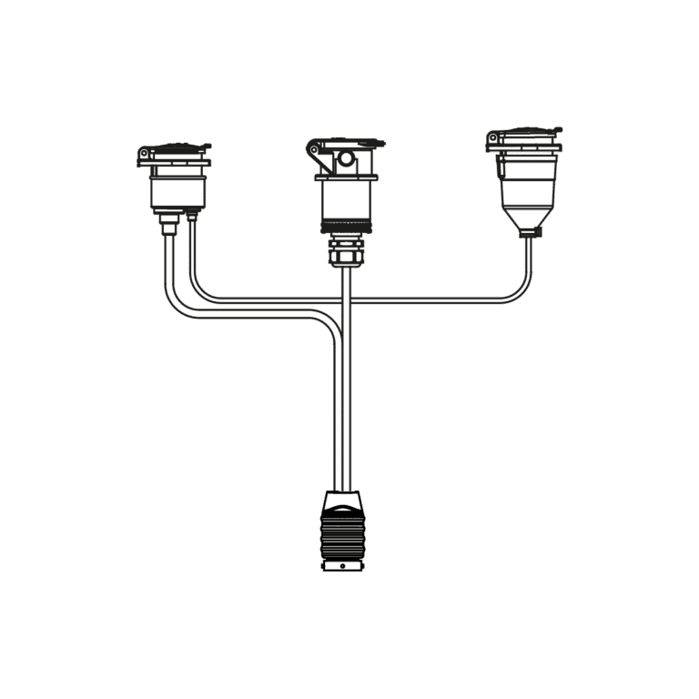 150cm Kabel mit 15P Bajonett