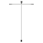 Hauptkabel 15m | inkl. Seitenkabel | 10-adrig | 2x 15P Bajonett