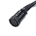 Hauptkabel 15m | inkl. Seitenkabel | 10-adrig | 2x 15P Bajonett – Bild 3