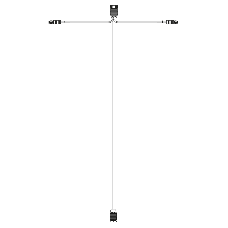 Hauptkabel 15m | inkl. Seitenkabel | 10-adrig | 2x 15P Bajonett