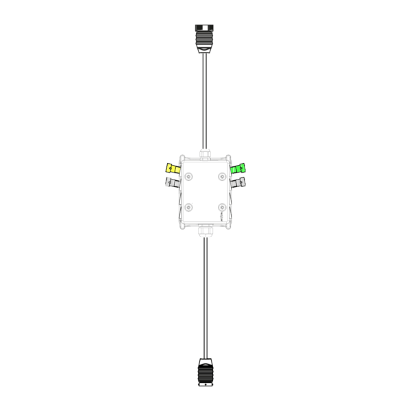 Anschlussdose inkl. 15-adrigem Kabel für KS1-System