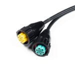 Rücklichtkabel 15P bay. auf 2x 7-PIN AMP exkl. Seitenkabel – Bild 4