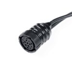 Rücklichtkabel 15P bay. auf 2x 7-PIN AMP inkl. Seitenkabel – Bild 3