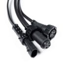Y-Kabel für 3 Rückleuchten(5-PIN) inkl. Seitenkabel – Bild 4
