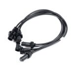 Y-Kabel für 4 Rückleuchten(5-PIN) inkl. Seitenkabel – Bild 2