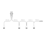 Y-Kabel für 4 Rückleuchten(5-PIN) inkl. Seitenkabel – Bild 5