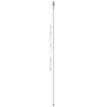 SuperSeal Stacheldrahtkabel 18m | 2x 1,5mm² (1x fem) – Bild 5