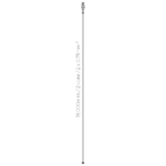 SuperSeal Stacheldrahtkabel 18m | 2x 0,75mm² (1x fem) – Bild 5