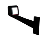 LED Begrenzungsleuchte rechts rot-weiß 12-24v 50cm Kabel