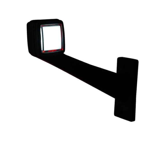 LED Begrenzungsleuchte rechts rot-weiß 12-24v 50cm Kabel