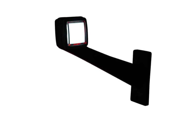 LED Begrenzungsleuchte rechts rot-weiß 12-24v 50cm Kabel