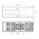 Truck-Lite M900 Rücklicht rechts 7-PIN (EU)+ 5xSS 24v – Bild 2