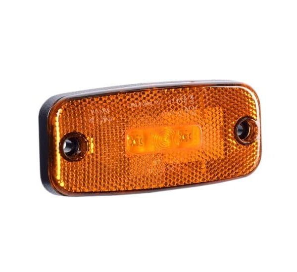 LED Umrissleuchte amber 12-24v 120cm Kabel + SuperSeals | MV-1750A-SS