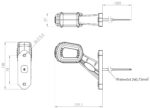 LED Begrenzungsleuchte rechts rot-weiß-amber 12-24v 50cm Kabel | MB-2732RWA – Bild 9