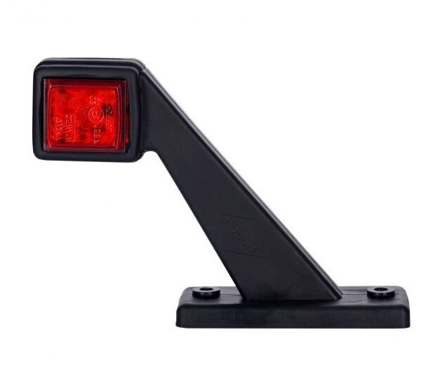 LED Begrenzungsleuchte links rot-weiß 12-24v 50cm Kabel | MB-4661RW