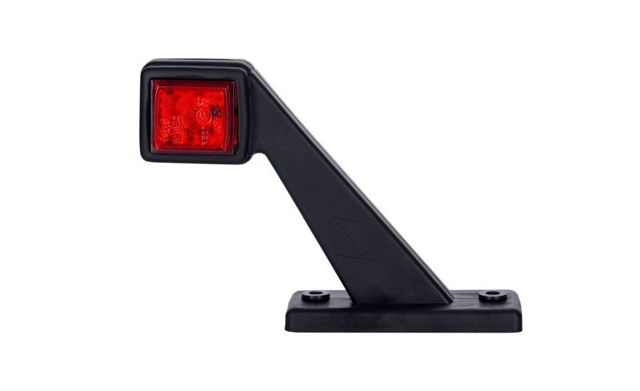 LED Begrenzungsleuchte links rot-weiß 12-24v 50cm Kabel | MB-4661RW