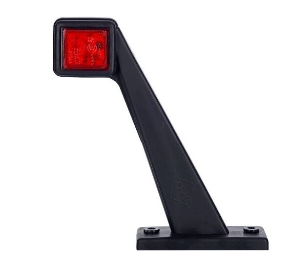 LED Begrenzungsleuchte links rot-weiß 12-24v 50cm Kabel | MB-4691RW