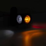 LED Begrenzungsleuchte rot-weiß-amber 12-24v 50cm Kabel – Bild 4