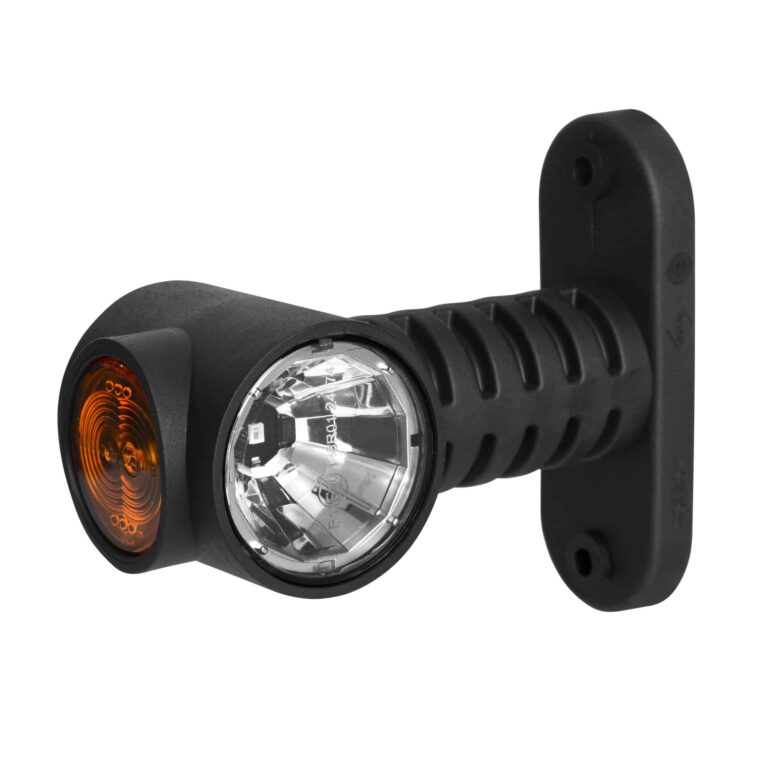LED Begrenzungsleuchte rot-weiß-amber 12-24v 50cm Kabel