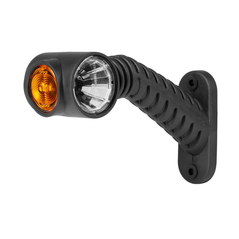 LED Begrenzungsleuchte links amber 12-24v 0.5m+1.5mm² con