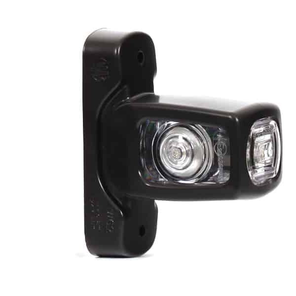 LED Begrenzungsleuchte rot-weiß-amber 12-24v 21cm Kabel