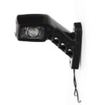 LED Begrenzungsleuchte links rot-weiß-amber 12-24v 21cm Kabel