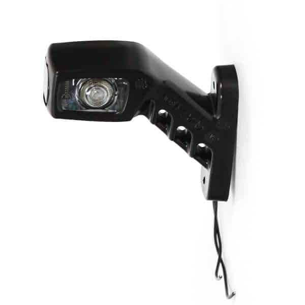 LED Begrenzungsleuchte links rot-weiß-amber 12-24v 21cm Kabel