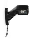 LED Begrenzungsleuchte rechts rot-weiß-amber 12-24v 21cm Kabel